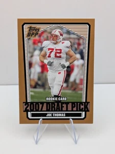 Joe Thomas Rookie Topps DPP 2007 #115 — Browns Legend HOF RC - Picture 1 of 4