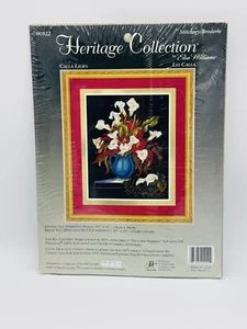Heritage Collection Calla Lilies Cross Stitch 00922 Elsa Williams New in Package - Picture 1 of 6