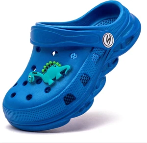 Boys and Girls Classic Graphic Garden Clogs Slip on Water Shoes(Toddler/Little K - Picture 1 of 6