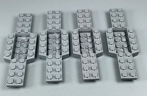 LEGO Gris Azulado Oscuro Base de Vehículo 4 x 12 x 3/4 Empotrada Parte Central 52036 (x4) - Imagen 1 de 8