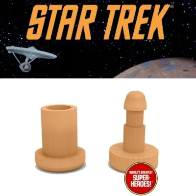 Kit de juego de rodilleras Mego Dr. McCoy Bones para figura de acción de 8" cuerpo tipo 2 de Star Trek Foto 1 de 4