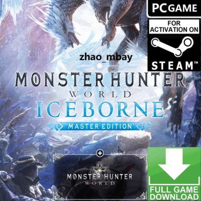 Monster Hunter World: Iceborne Master Edition PC Steam Key GLOBAL FAST DELIVERY! - Image 1 of 4