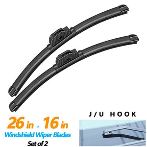 Juyioudy 26"+16" Fit for Ford Ranger 2019-2021 Windshield Wiper Blades 6pack - Picture 1 of 5