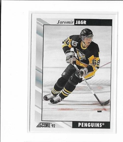 1992-93 Score Jaromir Jagr #113 Penguins - Image 1 of 1