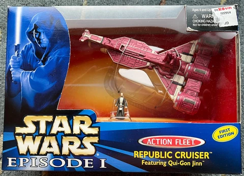 STAR WARS 1998 Galoob Micro Machines Ep I Action Fleet - 1st Ed. Vehicles (Qty4) Cover