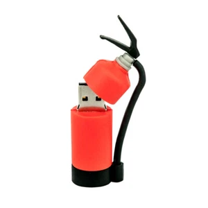 USB Speicher Stick 32GB Mini Feuerlöscher rot Datenspeicher Gadget - Bild 1 von 2