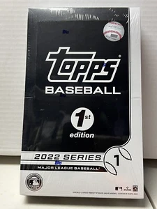 2022 Topps Series 1 1st First Edition Hobby Sealed Box In Hand - Ready To Ship! - Picture 1 of 1
