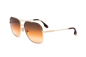 Victoria Beckham VB212S 712 GOLD/BROWN ORANGE 59/14/140 WOMAN Sunglasses