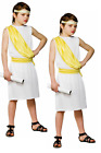 Child Ancient Greek Boy Outfit Fancy Dress Costume Book Day Toga Kids Boys