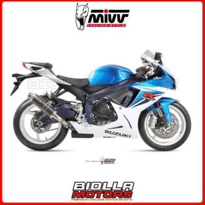 SCARICO MIVV GP SUZUKI GSX-R 600 600 2015- CARBON ORIGINAL S.036.L2S Euro3 C3, C - Immagine 1 di 4