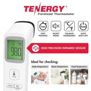 Tenergy Non-Contact Infrared Forehead Thermometer FDA approved - Picture 1 of 7
