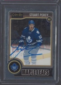 2014-15 O-Pee-Chee Platinum Rookie Autographs #RA12 Stuart Percy - Picture 1 of 1