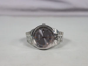 Citizen Eco Drive Wrist Watch Stainless Steel E111-S083311 Japan MENS - Picture 1 of 12