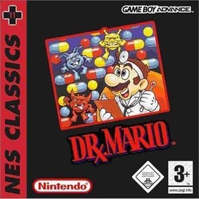 Dr Mario NES Classics Nintendo Game Boy Gameboy Advance Action Video Game Boxed