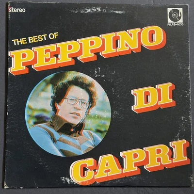 The Best Of Peppino Di Capri~Stereo Vinyl Pressing~P.I. Records~FAST SHIP OUT Foto 1 de 2