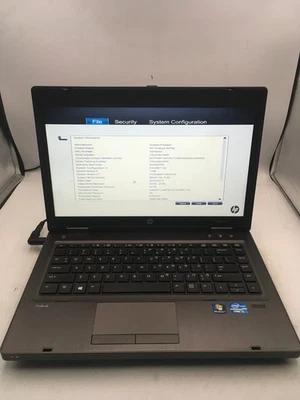 HP PROBOOK 6470B - BOOTS TO BIOS - INTEL I5 3340M - 4GB RAM - 14" -READ DESC- BB - Image 1 of 4
