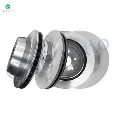 Set of 4 330mm Front-Rear Brake Disc Rotors For 2010-2014 GMC Savana 1500 - Image 1 of 4