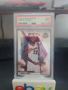 Panini Mosaic MVP's LeBron James #298 2019-20 - PSA 9 - Imagen 1 de 6