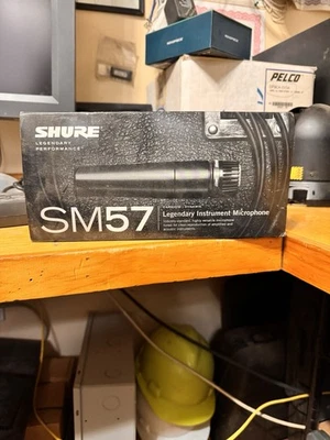 Shure SM57 Cardioid Dynamic Instrument Microphone - Image 1 of 4
