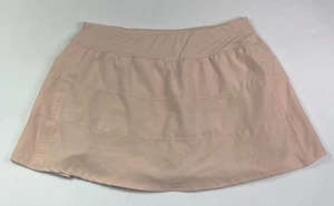 Girl's GB girls Light Pink Pleated Lined Active Skort Sz. L A22-59 - Picture 1 of 4