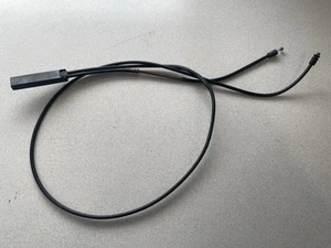 2008-2012 BMW 750i F01 ~ FRONT HOOD LATCH RELEASE CABLE ~ 51237183773 ~ OEM - Picture 1 of 4