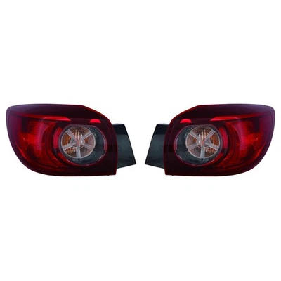 Par de luces traseras deportivas para Mazda 3 2014-2018 lado conductor y pasajero | DOT Foto 1 de 4