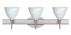 Besa Lighting 3SW-177919-SN Mia Bathroom Vanity Light Satin Nickel - Picture 1 of 1