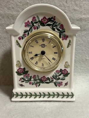 Portmeirion Botanic Gardens Quartz Mantel Clock 6.25" High - Image 1 of 4