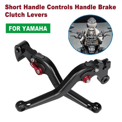 Para Yamaha MT-09/SP 2024-2025 Mango Corto Controles Mango Palancas de Embrague de Freno Foto 1 de 4