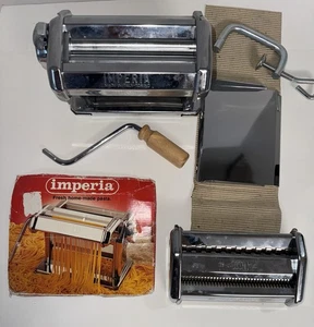 IMPERIA FRESH HOME MADE PASTA MAKING MACHINE MADE IN ITALY NEW W/O BOX - Picture 1 of 1