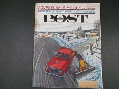 The Saturday Evening Post Magazine February 24 1962 Kennedy / Tariff Foto 1 de 3