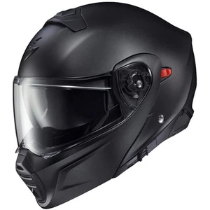 Scorpion EXO-GT930 w/ EXO-COM Modular Motorcycle Helmet Solid Matte Black XXL - Picture 1 of 11