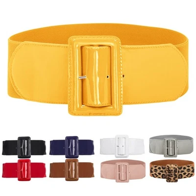 GK Ladies Classic Buckle Waist Belt in Multiple Colors and Sizes Available - image 1 of 4