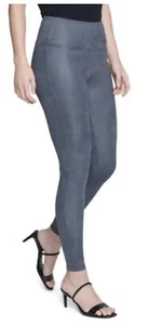 Seven7 Damen Kunstleder Leggings Gunmetal Grau Größe Small UVP 59 $ Neu mit Etikett - Bild 1 von 18