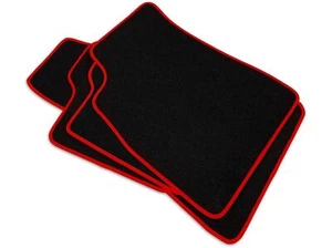 Alfombrillas de Terciopelo para Fiat Stilo - 3T T (2001-2007) 8MM, Negro Alta - Imagen 1 de 12
