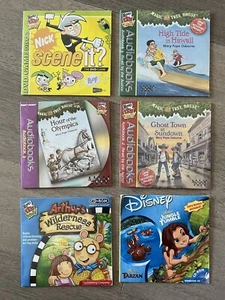 Lot WENDY's Kids Meal PC CD-ROM 2008 MTH Nick Scene Arthur Disney Tarzan - Picture 1 of 5