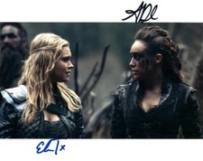 Alycia Debnam Carey Eliza Taylor autographed 8x10 Picture signed Photo and COA