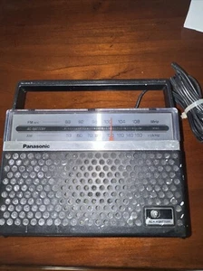 Vintage Panasonic RF-546D AM/FM tragbares Radio GETESTET funktioniert - Bild 1 von 5