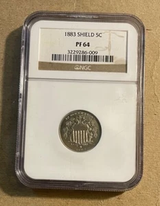 U.S. - 1883 Shield Nickel (NGC PF 64) - Popular - Picture 1 of 5