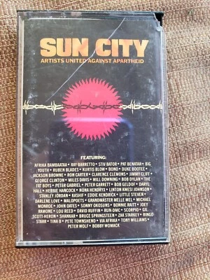 Sun City  " Artists United Against Apartheid" Cassette Tape  - Image 1 of 3