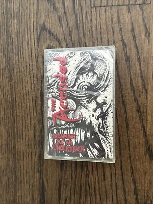The ACCUSED - Grinning Like An Undertaker~ Cassette - 1990 - Nastymix - New - Image 1 of 4