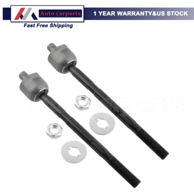 2X Front Inner Tie Rod End for 1999-04 Chevrolet Tracker Suzuki Vitara EV800324 - Image 1 of 4