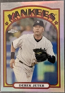 2013 Topps Chrome 72 Chrome "Derek Jeter" - Picture 1 of 2