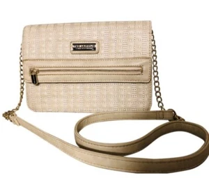 Ted Lapidus Shoulder Bag Collection Speciale 🌹Beige Gorgeous Purse Bag Chic - Picture 1 of 12