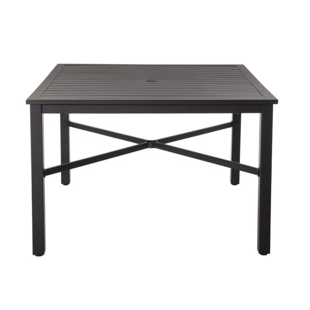 Hampton Bay FTS70660-BLK 42.13 in Dining Table - Brown