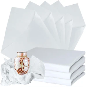 200 Sheets White Tissue Paper For Gift Bags Crafts Moving Storage Bulk 20"X30" - Picture 1 of 12