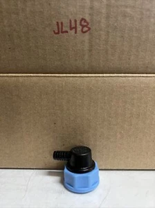 2-PIECES NEW SCHOLLE 1910L BLUE BIB CONNECTORS FOR NITRON/ NITRON2/ BUNN/ PCSS - Bild 1 von 3