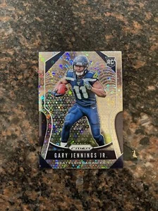 2019 Panini Prizm Gary Jennings Jr. #355 RC Silver Disco Prizm Seattle Seahawks - Picture 1 of 2