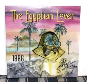 The Egyptian Lover – 1986, Double LP 2020 - SIGNED AUTOGRAPH - NM Vinyl - Picture 1 of 4