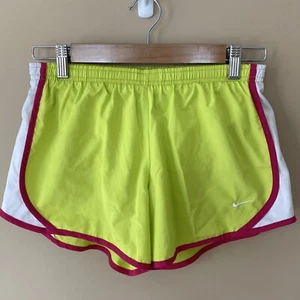 NIKE Shorts Gym Training Run Short Mesh DriFIT Poly Blend Womens Large / 12 - Picture 1 of 8